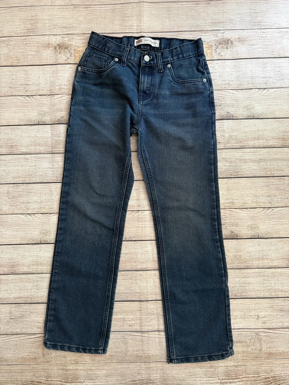 Lot of Levi's Boy’s Slim Jeans in Gray and Dark Blue Size 16